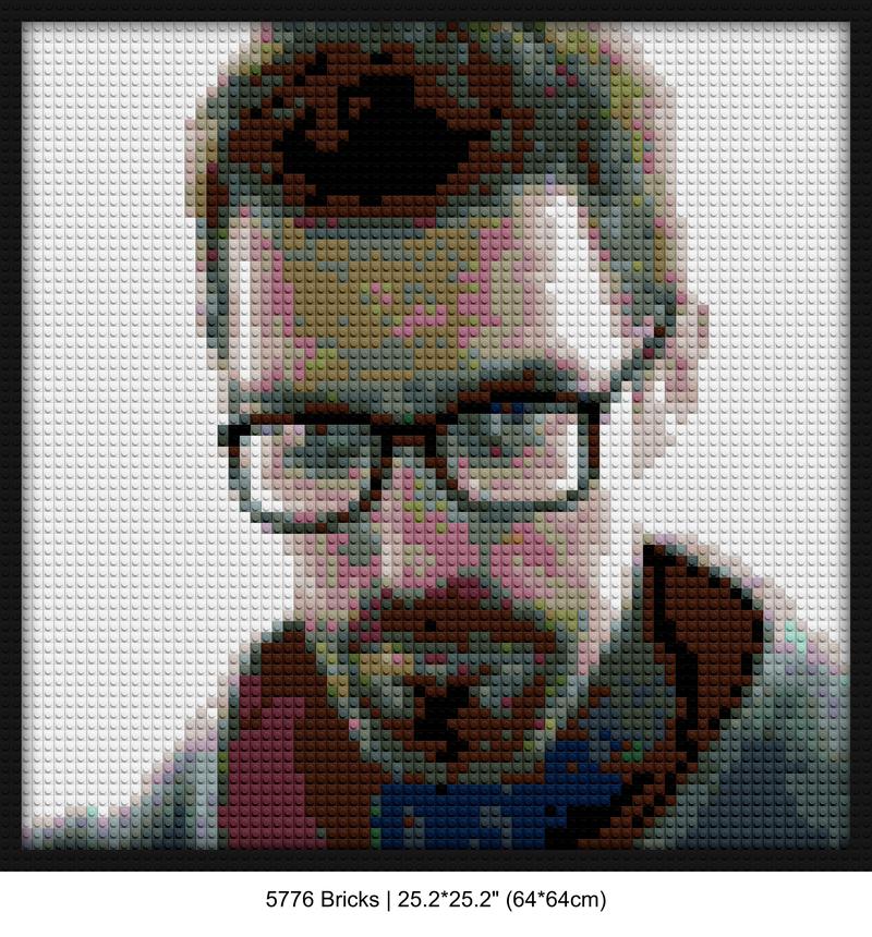 Valve Corporation DIY pixel mosaic | Compatible with LEGO-style bricks | Pixel Brick Art