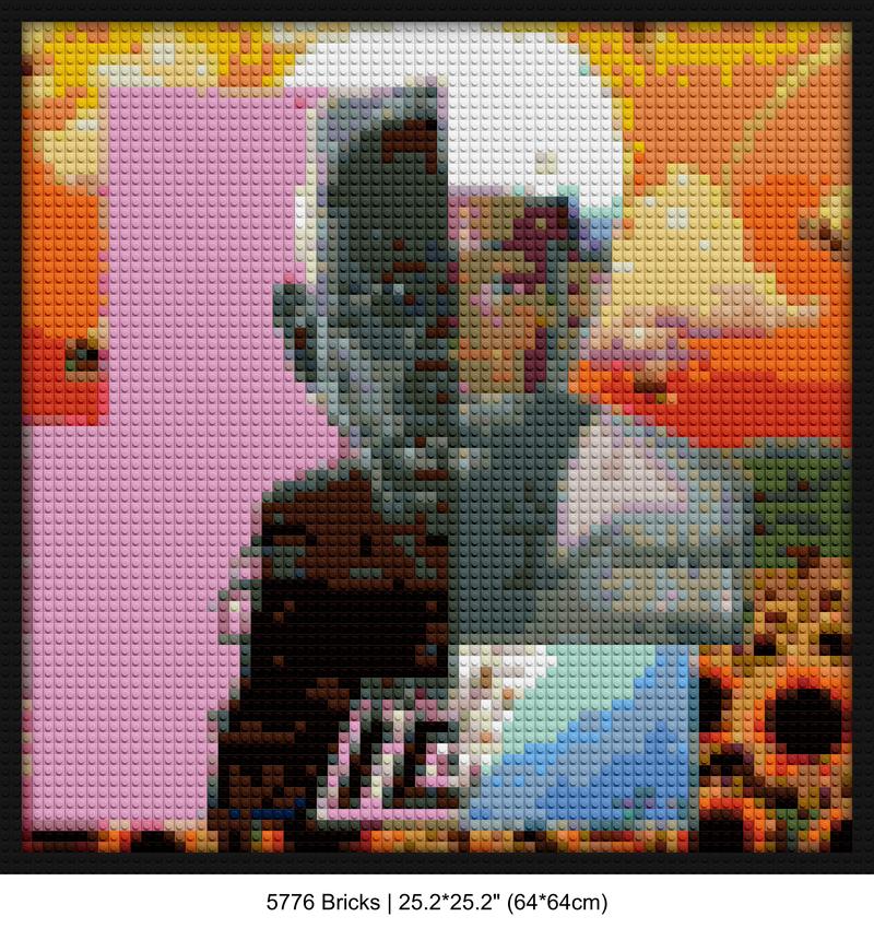 Igor album artwork retro pixel brick art | Compatible with LEGO-style bricks | Pixel Brick Art