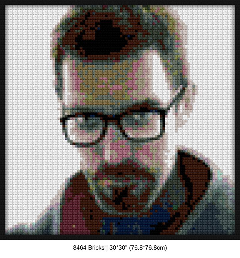 video game art brick mosaic art | Compatible with LEGO-style bricks | Pixel Brick Art