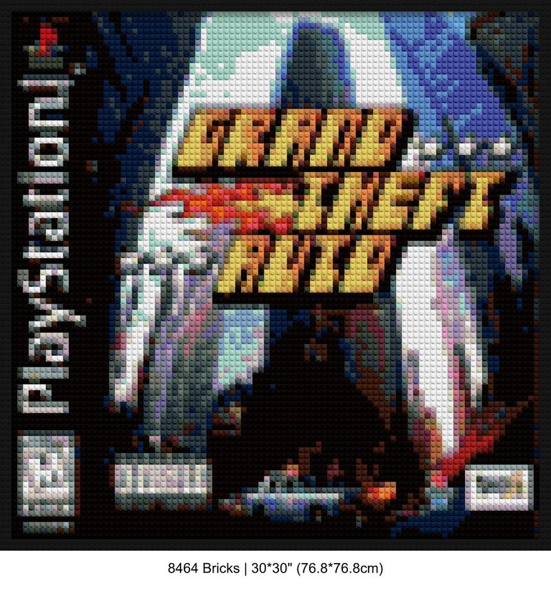 GTA collectibles pixel-style bricks | Compatible with LEGO-style bricks | Pixel Brick Art
