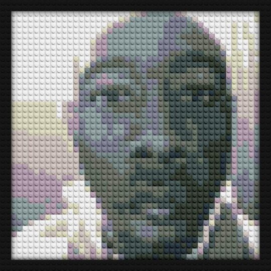 Tyler Gregory Okonma brick wall art | Compatible with LEGO-style bricks | Pixel Brick Art