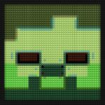 Zombie Minecraft lego compatible mosaic kits