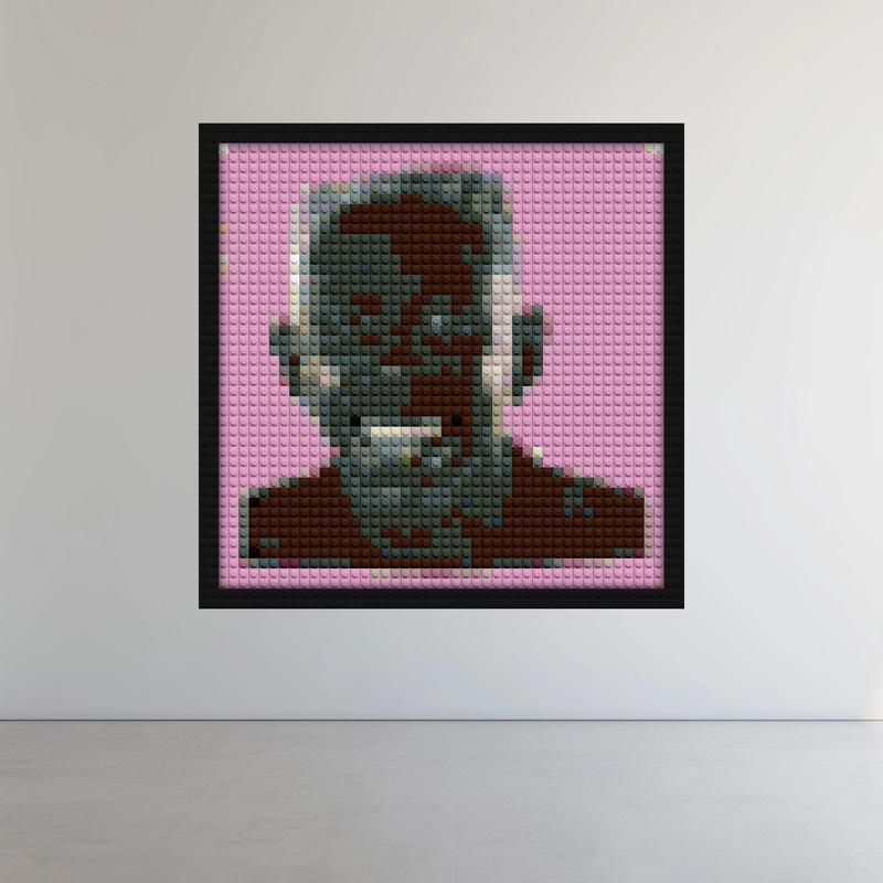 "Igor Tyler Album Cover Wall Art Frame Kit" LEGO-style bricks art | Compatible with LEGO-style bricks | Pixel Brick Art