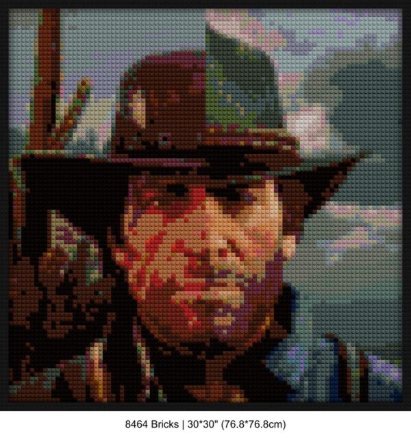 Rockstar Games DIY interlocking bricks | Compatible with LEGO-style bricks | Pixel Brick Art