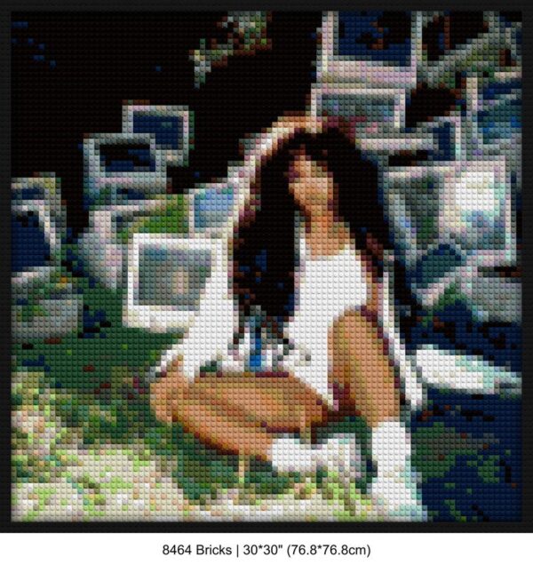 pop culture music LEGO-compatible mosaic kits | Compatible with LEGO-style bricks | Pixel Brick Art