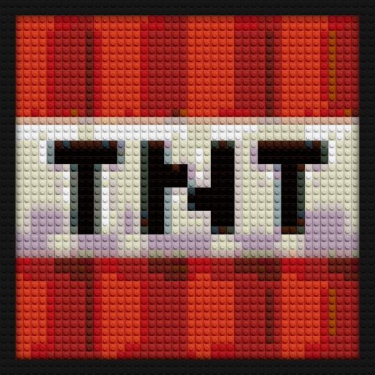 TNT Minecraft brick painting kits