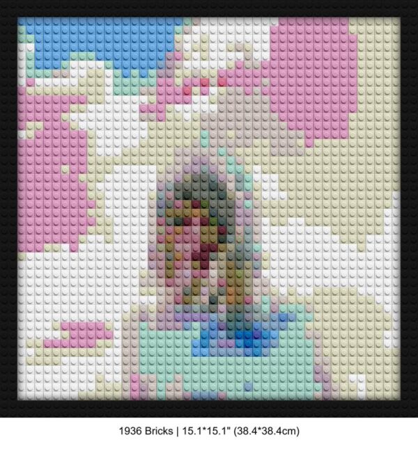 Taylor Swift handmade brick mosaics | Compatible with LEGO-style bricks | Pixel Brick Art