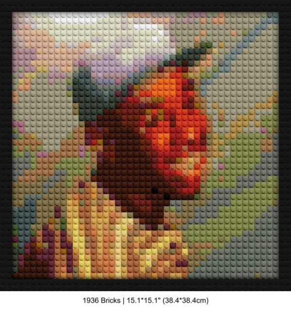 Tyler The Creator brick-building wall art | Compatible with LEGO-style bricks | Pixel Brick Art