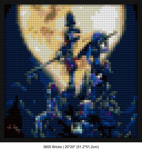 Video Game Decor brick-based pixel art | Compatible with LEGO-style bricks | Pixel Brick Art