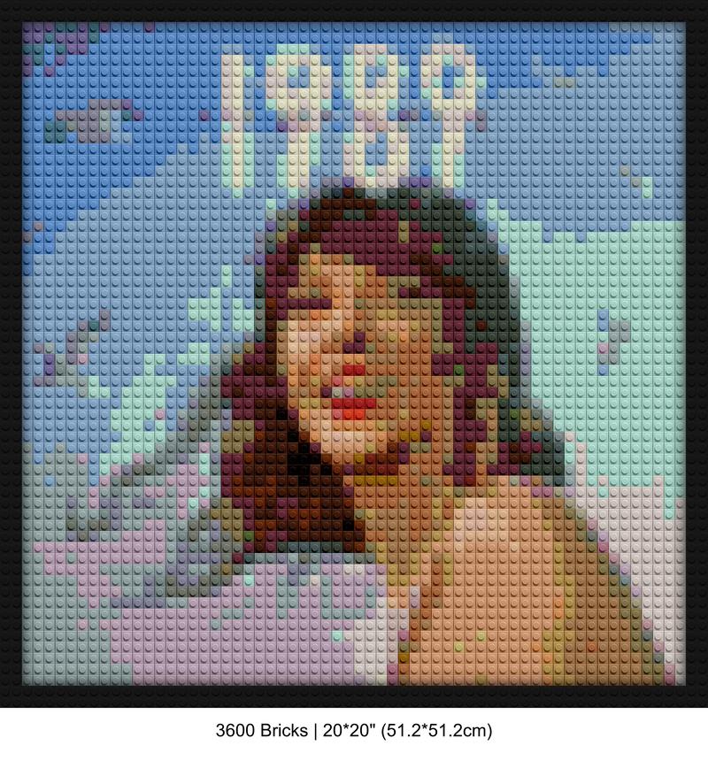 Album Cover Art brick-based pixel art | Compatible with LEGO-style bricks | Pixel Brick Art