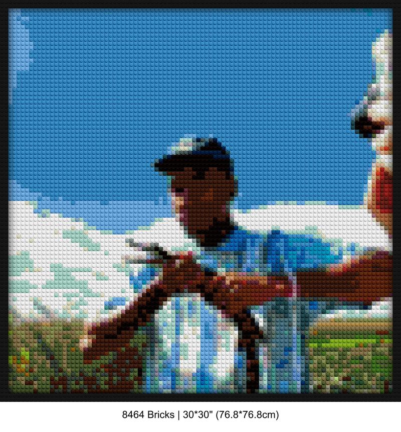 Odd Future custom brick canvas | Compatible with LEGO-style bricks | Pixel Brick Art