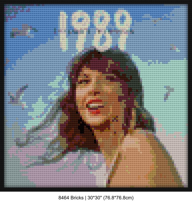 Swifties Merchandise interlocking brick mosaic | Compatible with LEGO-style bricks | Pixel Brick Art