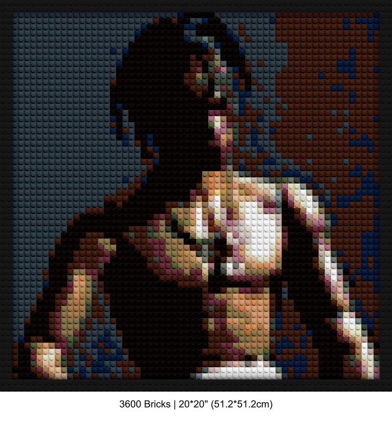 Rodeo album DIY pop culture bricks | Compatible with LEGO-style bricks | Pixel Brick Art