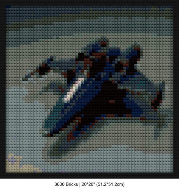 video game themes building brick art | Compatible with LEGO-style bricks | Pixel Brick Art