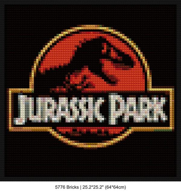 Steven Spielberg films brick-inspired artwork | Compatible with LEGO-style bricks | Pixel Brick Art