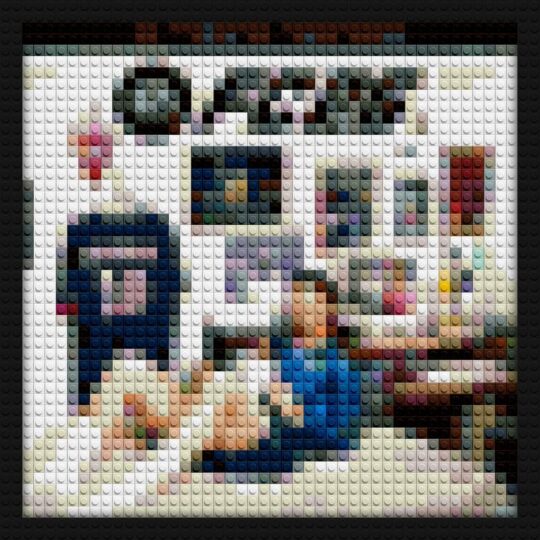 FC 26 Cover made with legos brick-inspired artwork